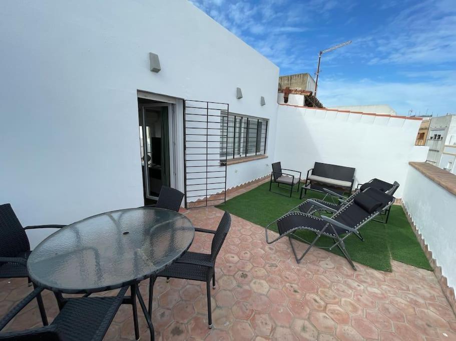 Duplex Con Terrazas En El Centro El Puerto De Santa Maria Leilighet Eksteriør bilde