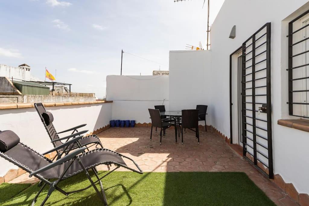Duplex Con Terrazas En El Centro El Puerto De Santa Maria Leilighet Eksteriør bilde