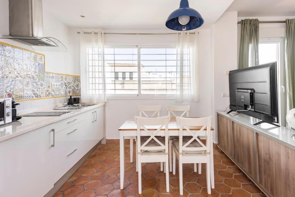 Duplex Con Terrazas En El Centro El Puerto De Santa Maria Leilighet Eksteriør bilde